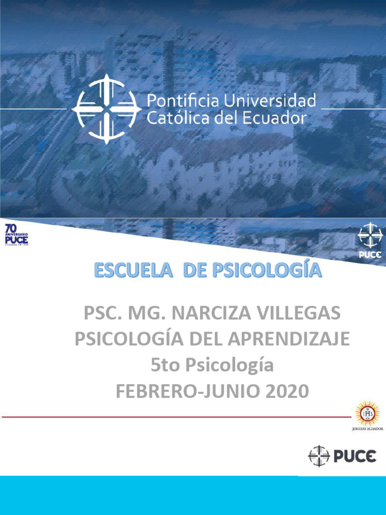Psicología del Aprendizaje y Memoria | PDF | Memoria | Aprendizaje