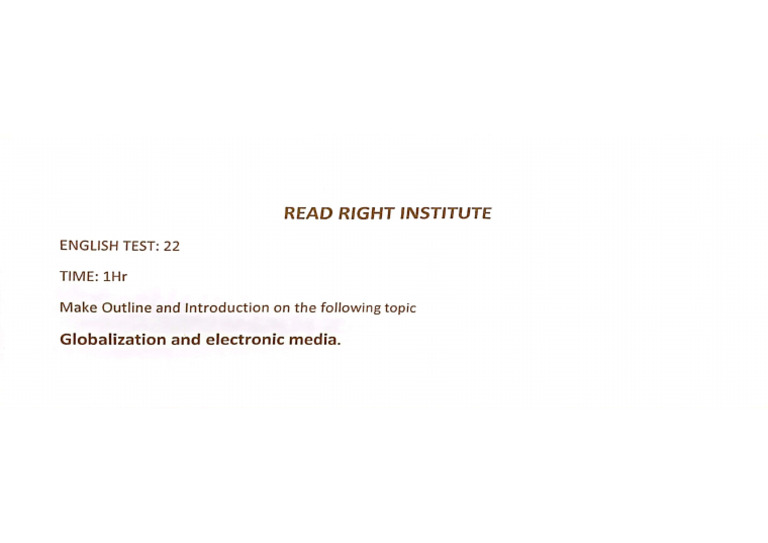 Test 22 | PDF