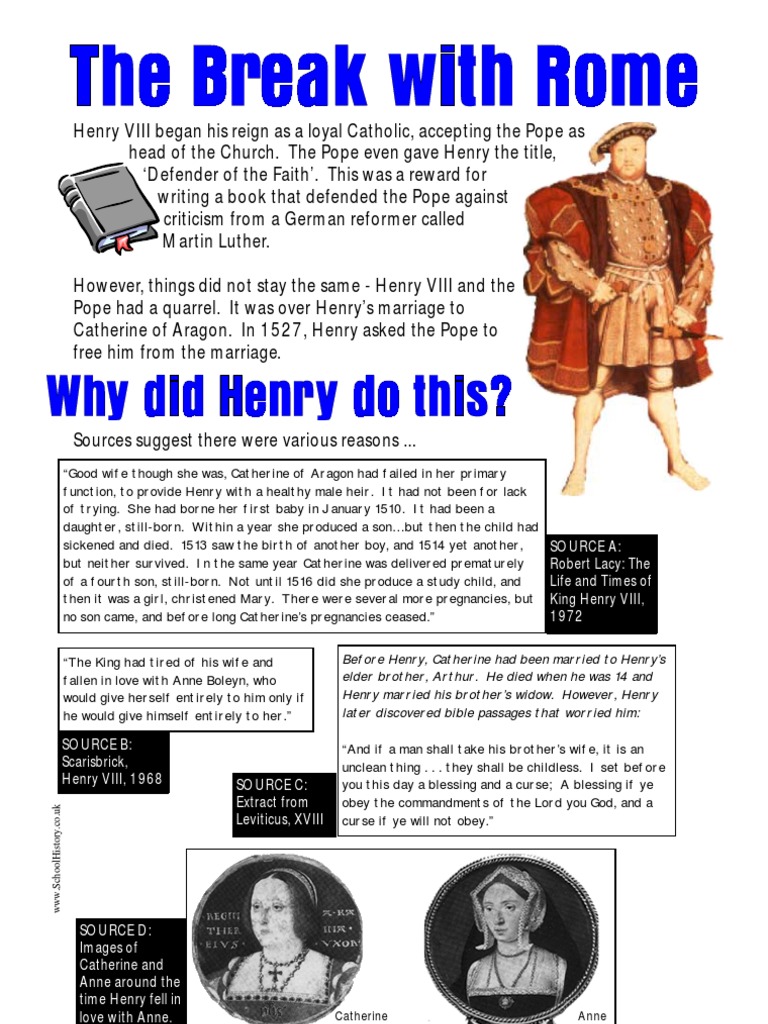 Break With Rome | Download Free PDF | Henry Viii Of England