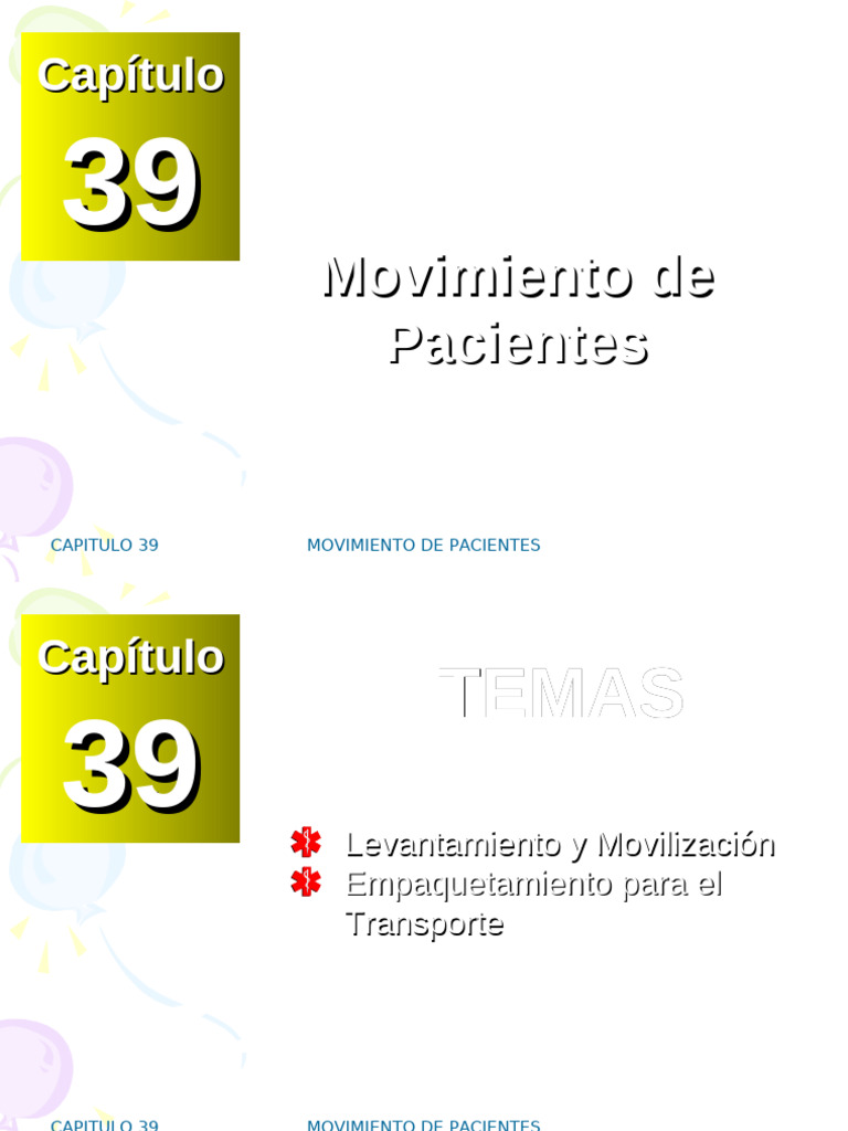 Movimiento de Pacientes: Capítulo 39 | PDF | Aeronave
