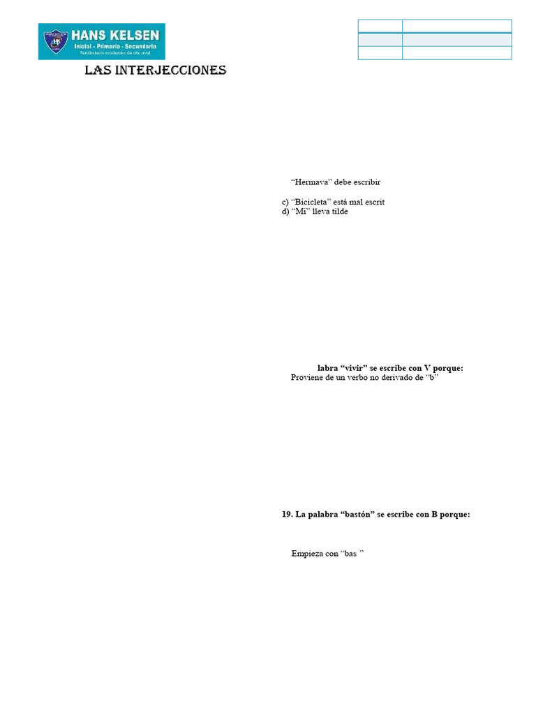 Uso correcto de B y V en español | PDF | Lingüística