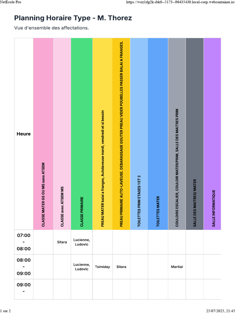Exemple de Taches Forme Issue de Stackblitz | PDF