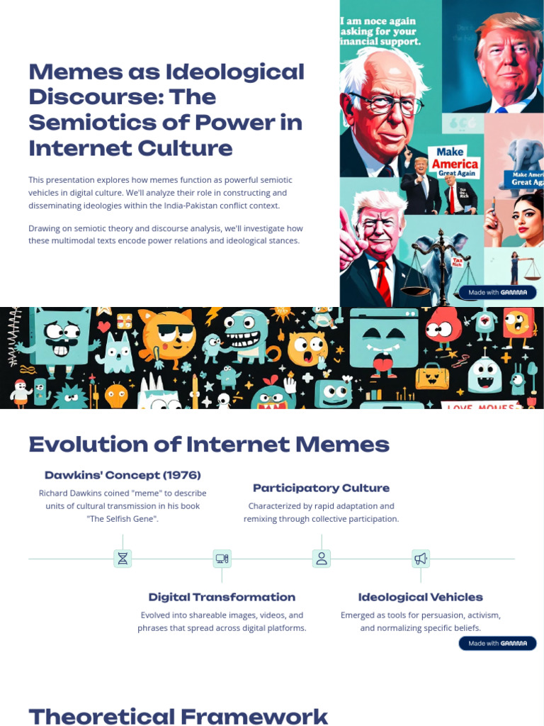 Memes as Ideological Tools in Conflict | PDF | Meme | Communication