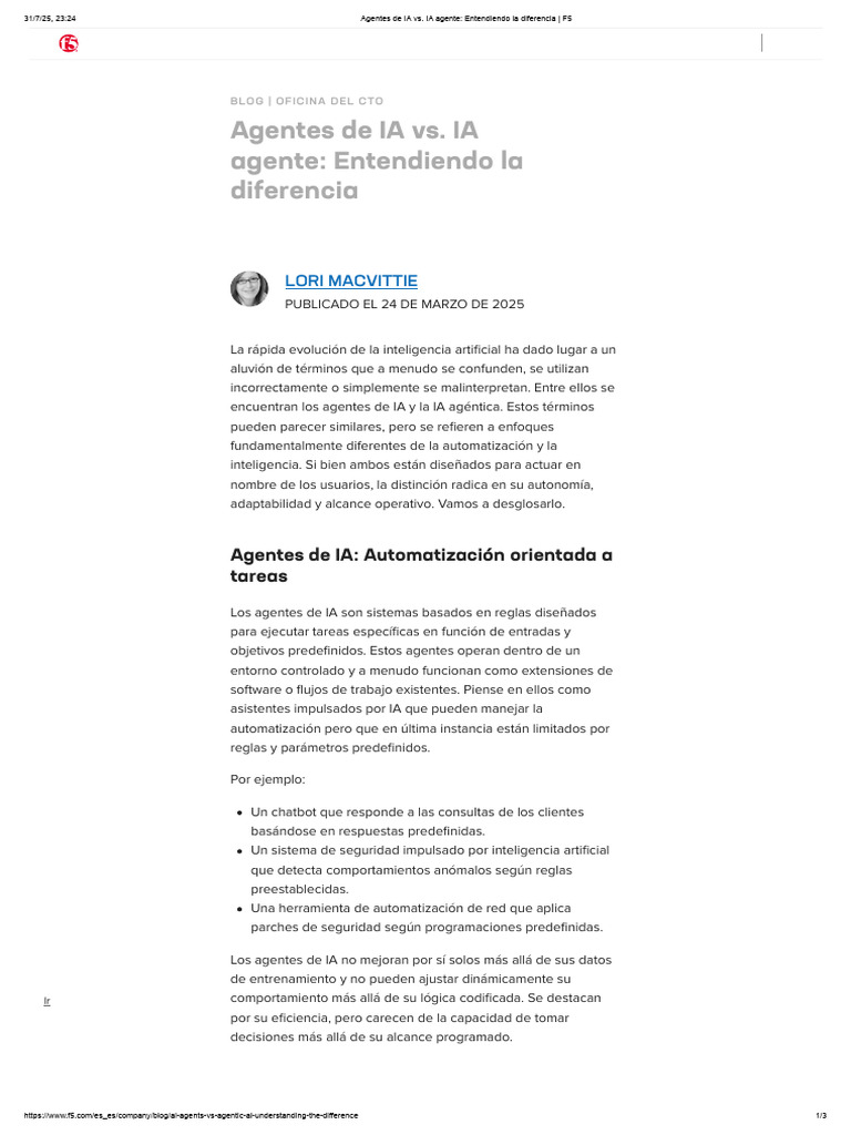5 Ia Agentic | PDF | Inteligencia artificial | Inteligencia (IA) y ...