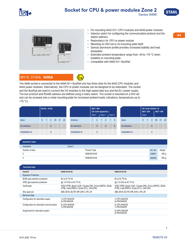 Zone 2 CPU & Power Module Socket 9496 | PDF | Computing | Electricity