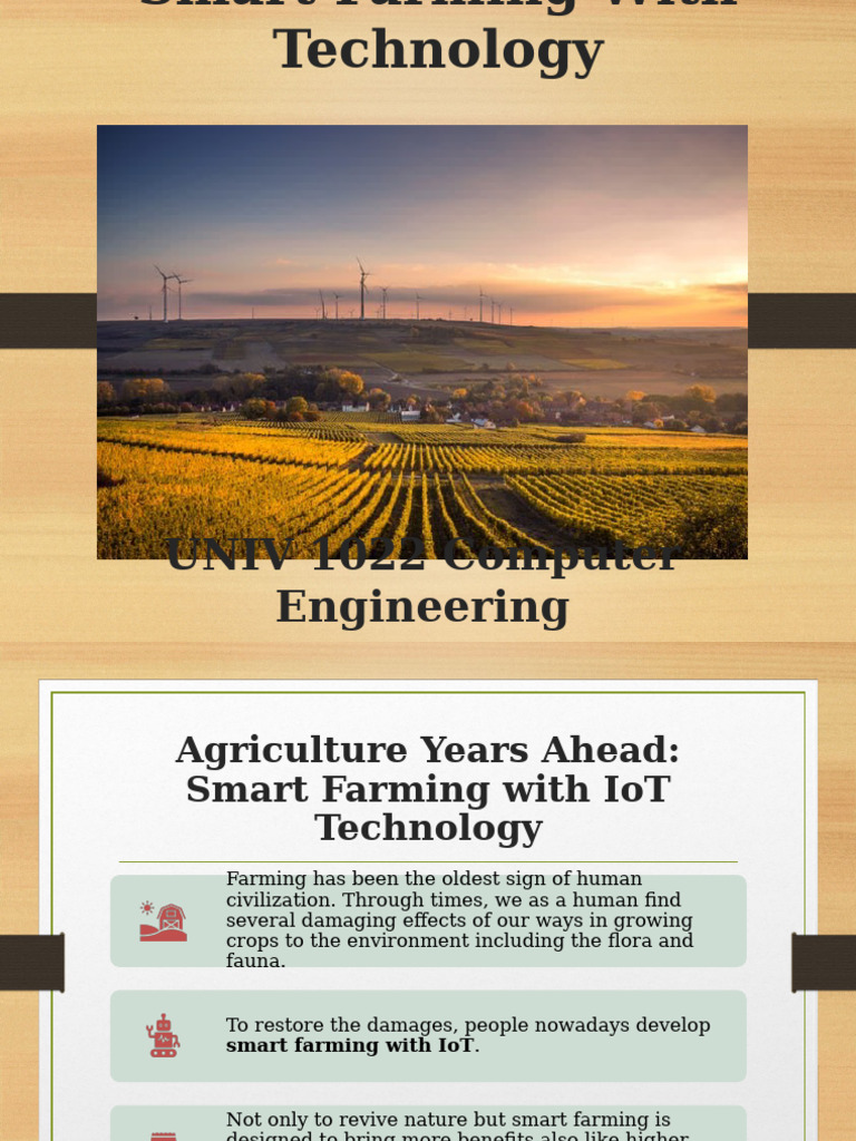 Smart Farming: IoT Innovations in Agriculture | PDF | Agriculture ...