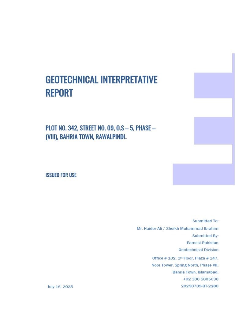 2280 - Final 342 | PDF | Geotechnical Engineering | Earth Sciences