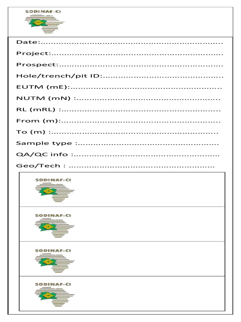 Etiquette SODINAF | PDF