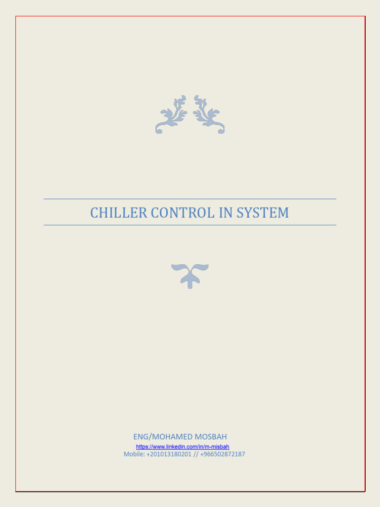 Chiller Control in System | PDF
