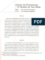 01 18 Desenvolvimento Do Pensamento Geométrico - O Modelo de Van Hiele