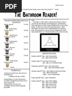 Bathroom Reader 4/15/2012