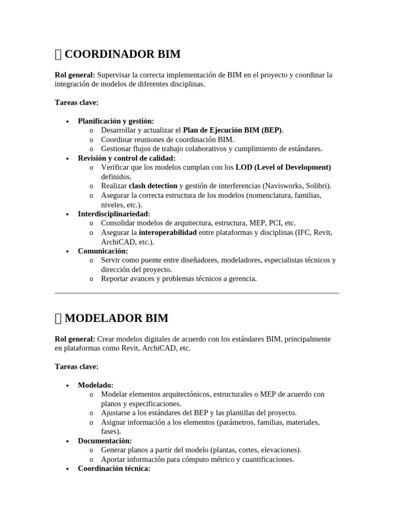 ? Coordinador Bim | PDF | Autodesk Revit | Software