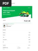 Grab Receipt 1 | PDF