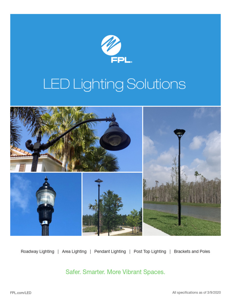 LED Lighting Solutions Catalog | PDF | Lighting | Electromagnetic Spectrum