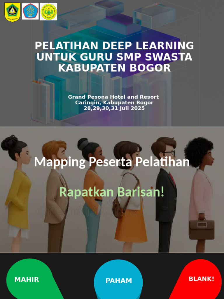 Slide Deep Learning FDMP SMP - Dnw20072025 | PDF