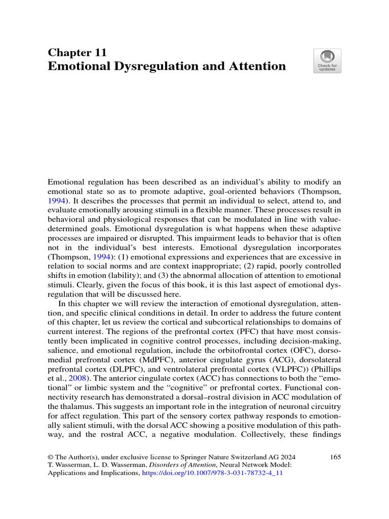 Emotional Dysregulation in OCD | PDF | Attention Deficit Hyperactivity ...