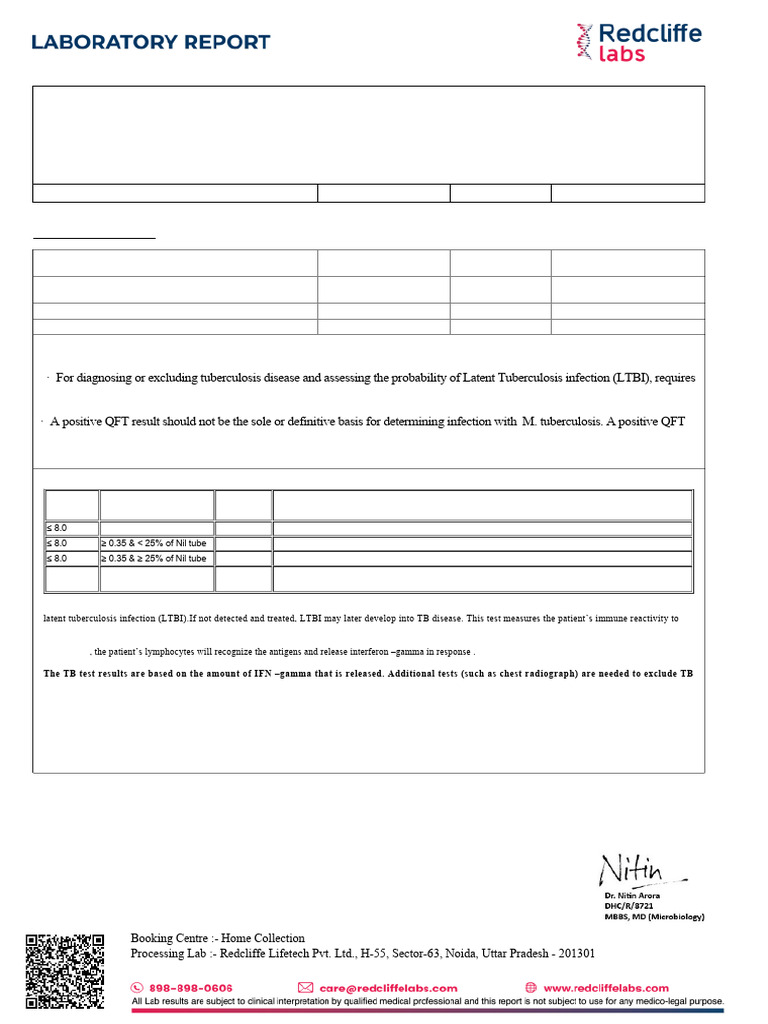 Header | PDF | Tuberculosis | Medical Tests