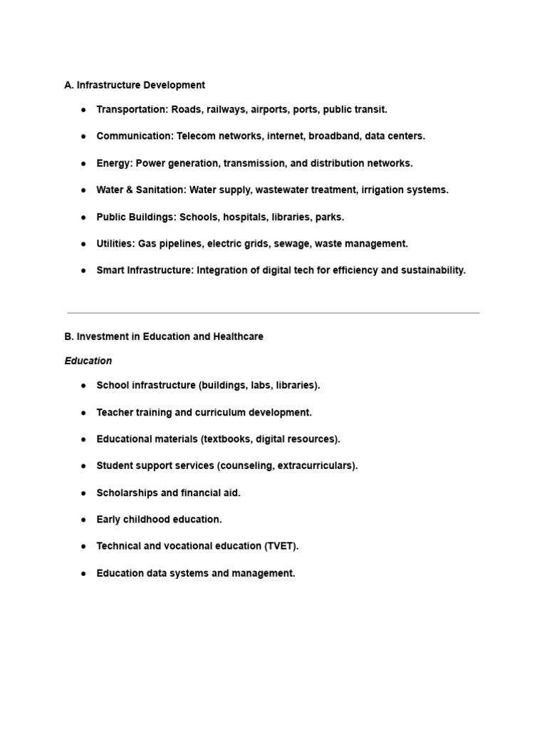 Comprehensive Development Strategies Overview | PDF | Millennium ...