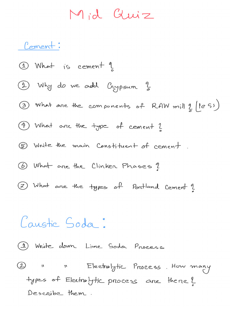 Mid Quiz | PDF