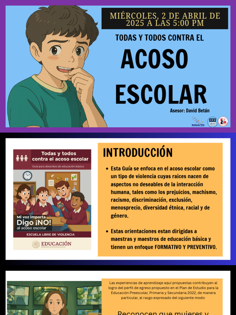 Guía contra el acoso escolar | PDF | Aprendizaje | Educación primaria