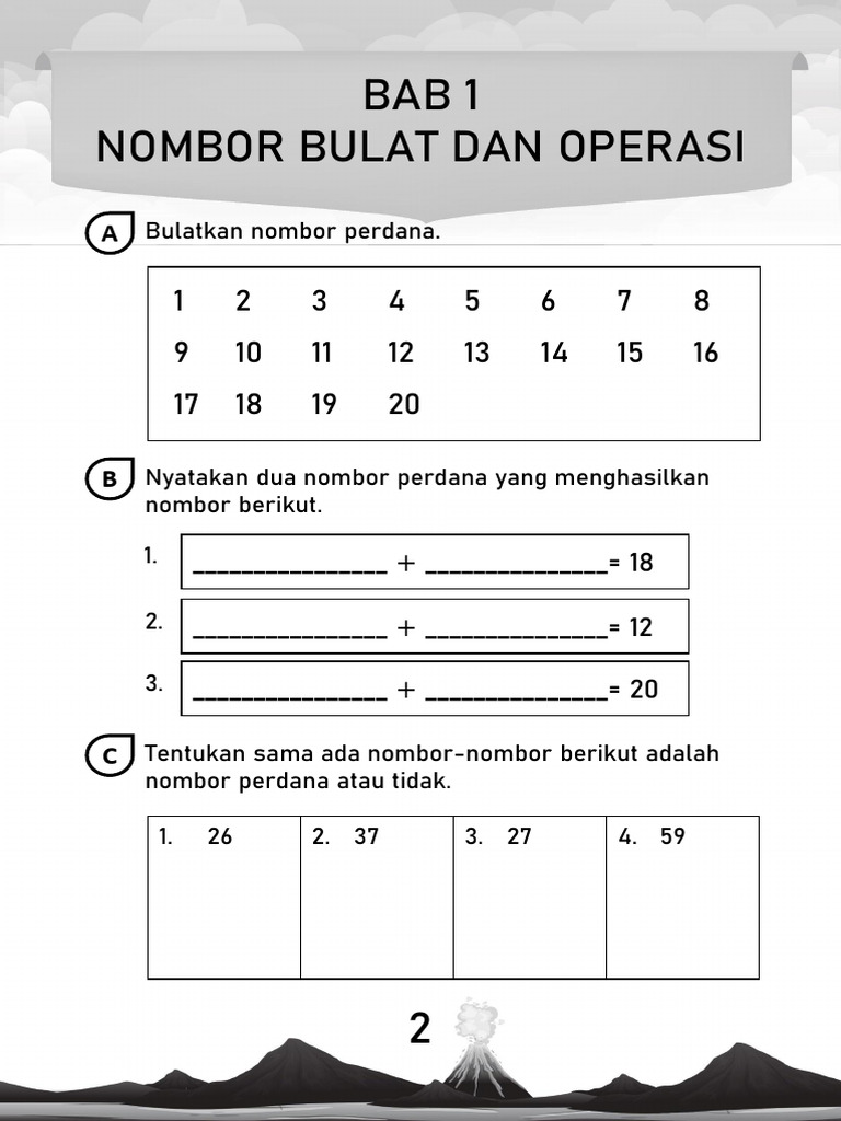 Matematik Tahun 6 Ms 2-4 | PDF