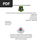 Enhancing Speech Intelligibility for the Hearing Impaired | PDF