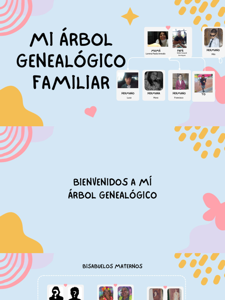 Mi Árbol Genealógico Familiar | PDF