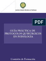 protocolos podologia