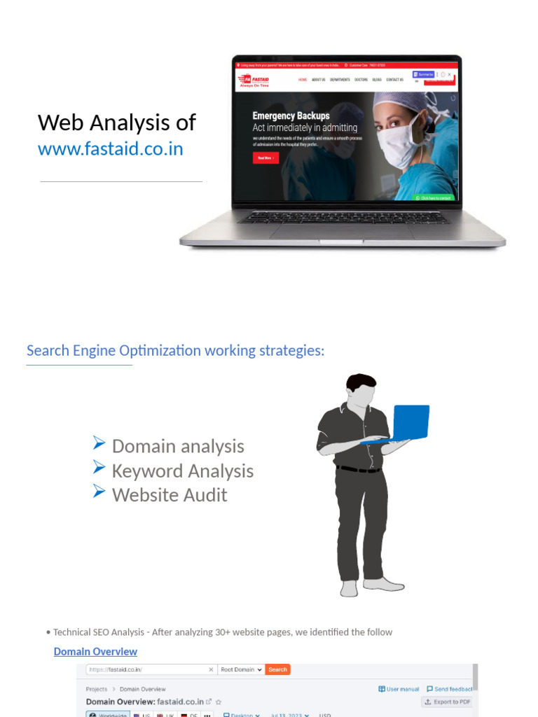 SEO Presentation of Fastaid - Co.in | PDF | Search Engine Optimization ...