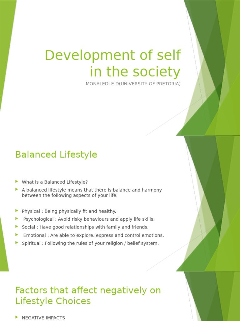 Self Development in Society | PDF | Behavior | Substance Abuse
