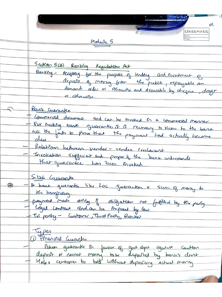 5th Module - Banking & Insurance | PDF