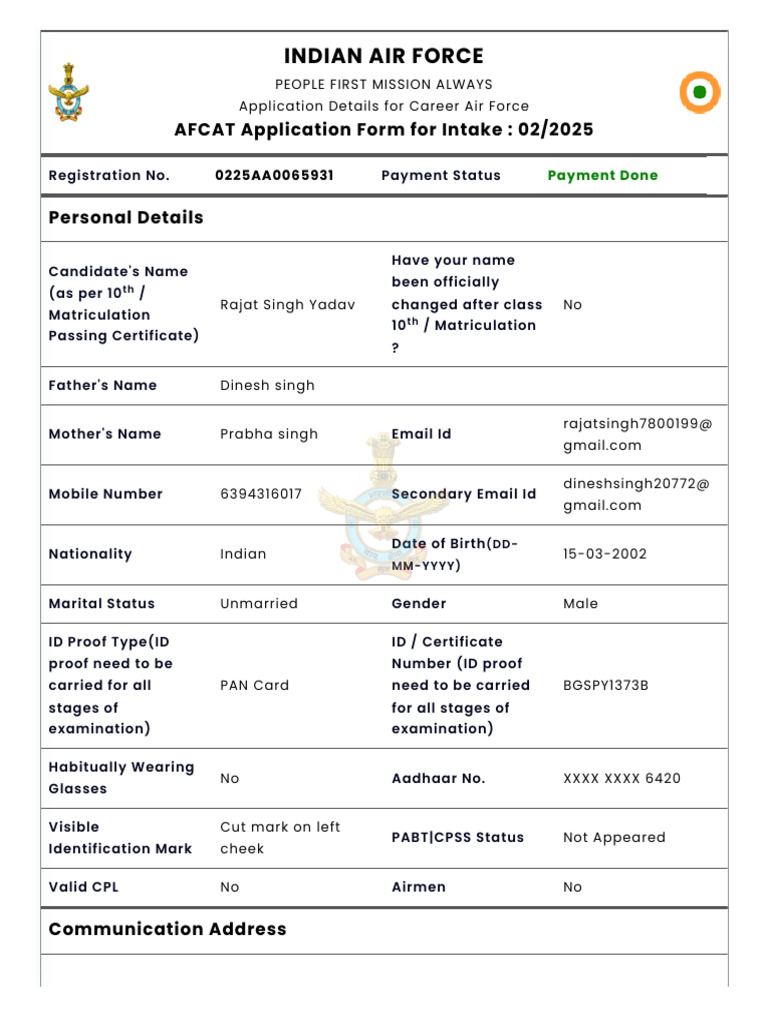 IAF - After Payment Preview | PDF | Qualifications