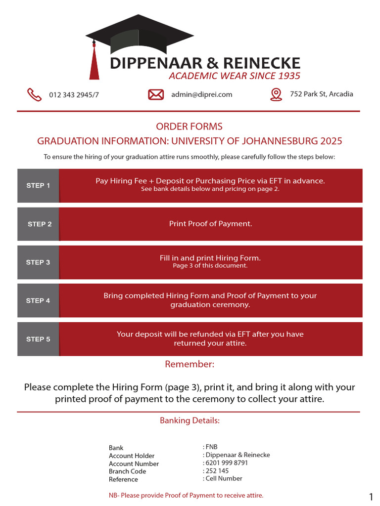 DR Uj Form 2025 Graduation | PDF | Doctor Of Philosophy | Educational ...