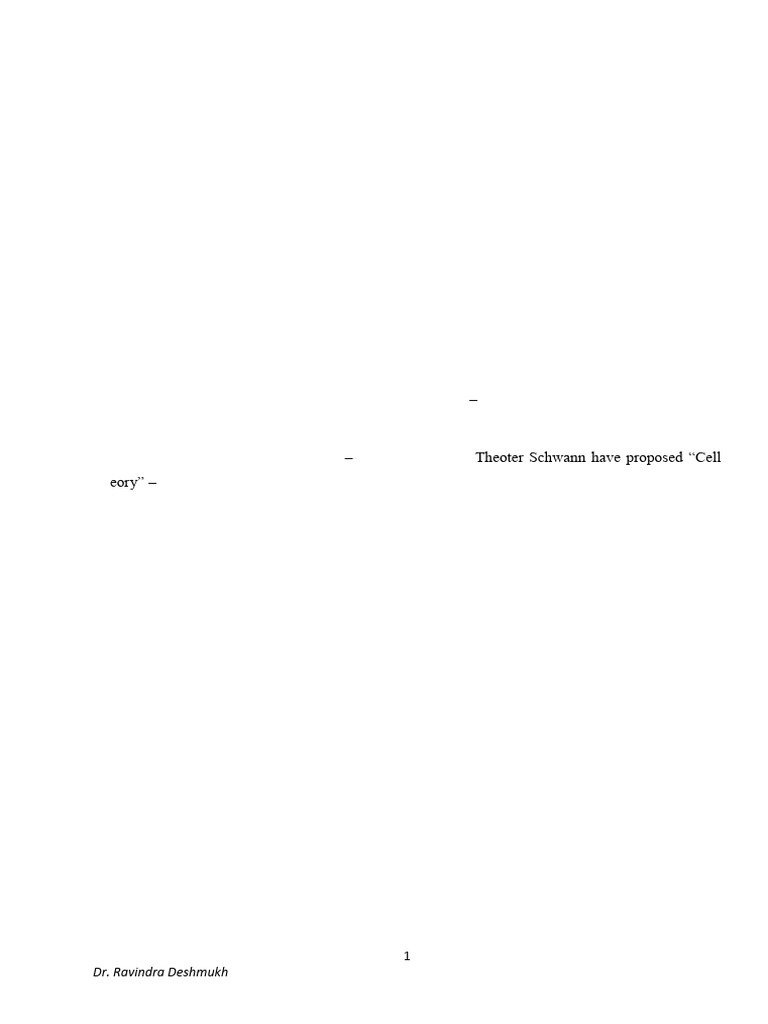 Overview of Cell Biology and Structures | PDF | Mitochondrion ...