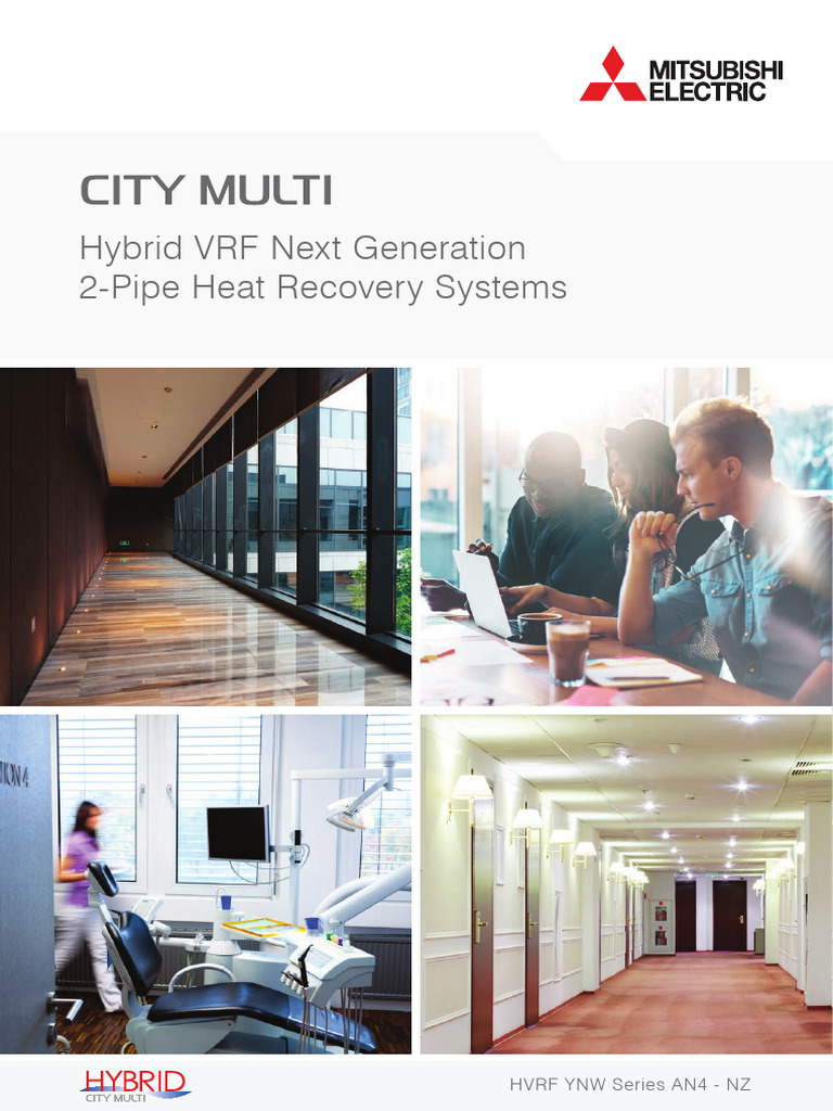 Hybrid VRF: Water-Based HVAC Solutions | PDF | Heat Exchanger ...