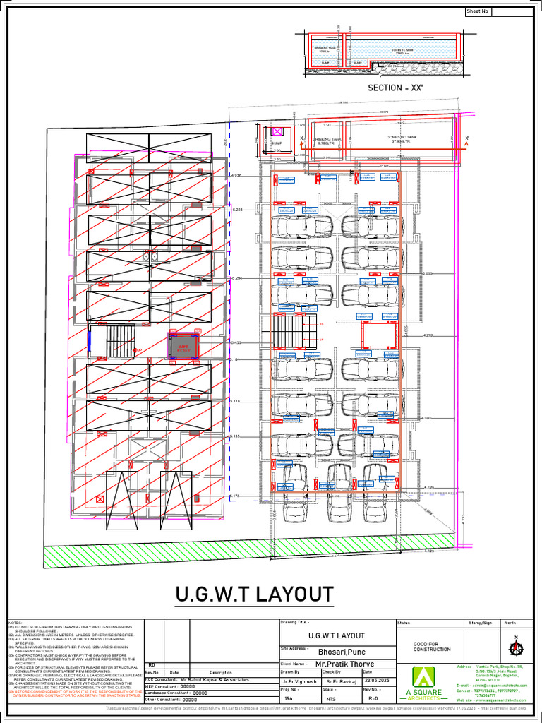 U.G.W.T Layout and Construction Details | PDF | Computer Aided Design ...