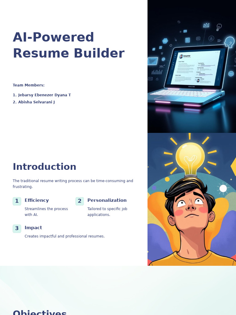 AI Resume Builder for Job Seekers | PDF | Artificial Intelligence ...