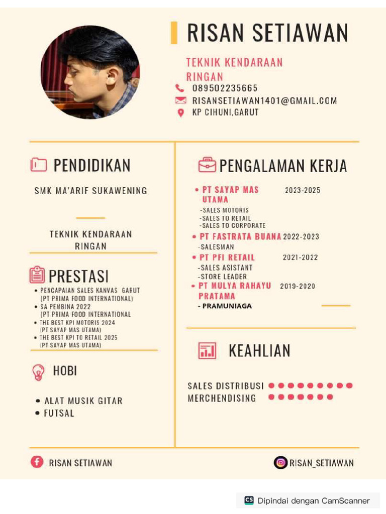 CV Risan Baru | PDF