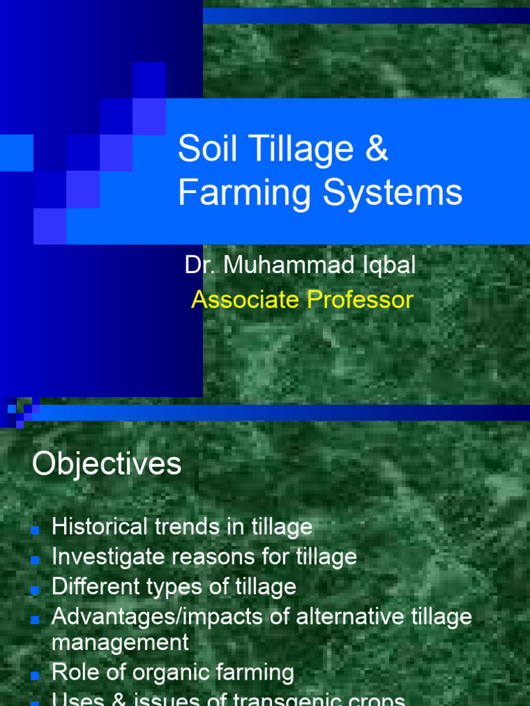 Soil Tillage Techniques.ppt | PDF | Tillage | Soil