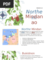 Overview of Region 10 Provinces and Cities | PDF | Philippines