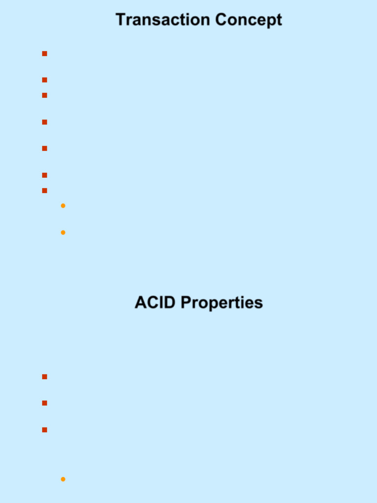 Understanding Transaction Concepts and ACID Properties | PDF | Database ...