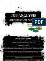 Process of Job Analysis