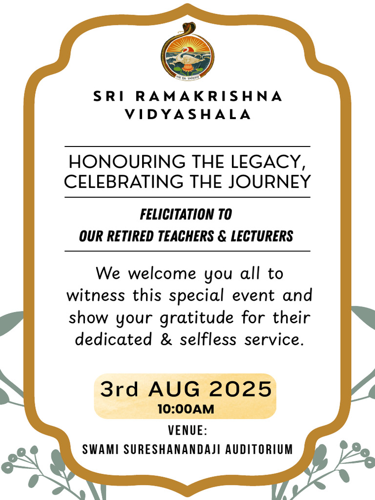 Teachers-Felicitation (ML) | PDF