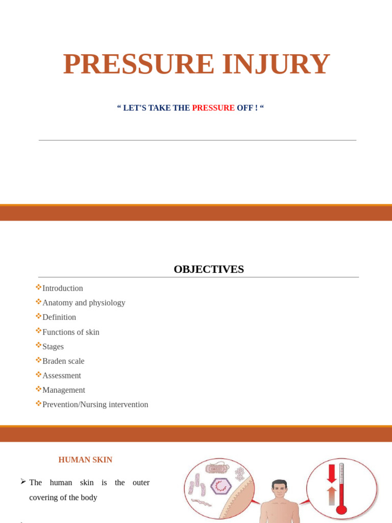 Pressure Injury Prevention and Management | PDF | Wound | Medical ...