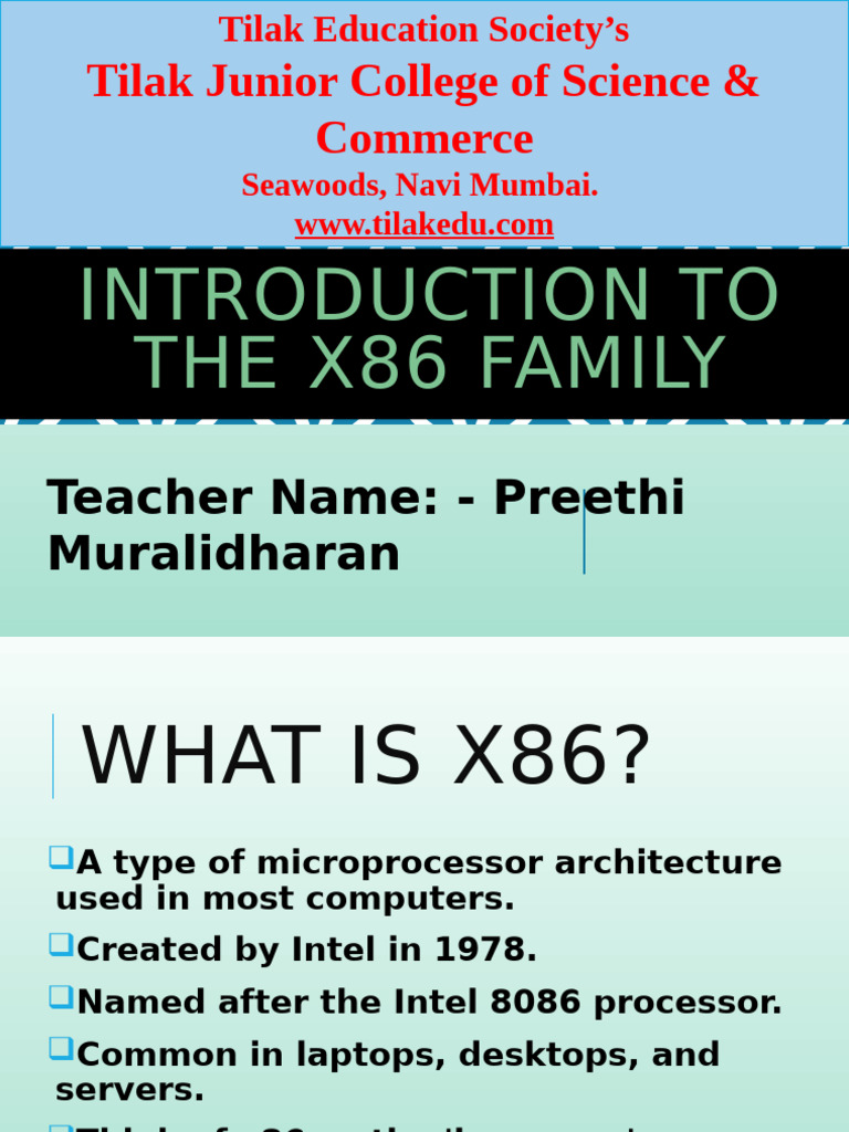 cs-2 ch-3 Intro To x86 | PDF | Central Processing Unit | 64 Bit Computing