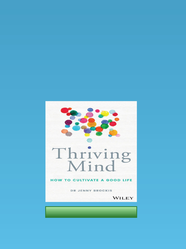 Thriving Mind Jenny Brockis pdf download | PDF | Evaluation | Mathematics
