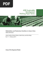 Download Walkability and Pedestrian Facilities in Asian Cities State and Issues by Asian Development Bank SN89592827 doc pdf