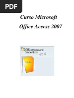Apostila Do Microsoft Access 2007