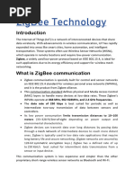 Zigbee Architecture in IoT Explained | PDF
