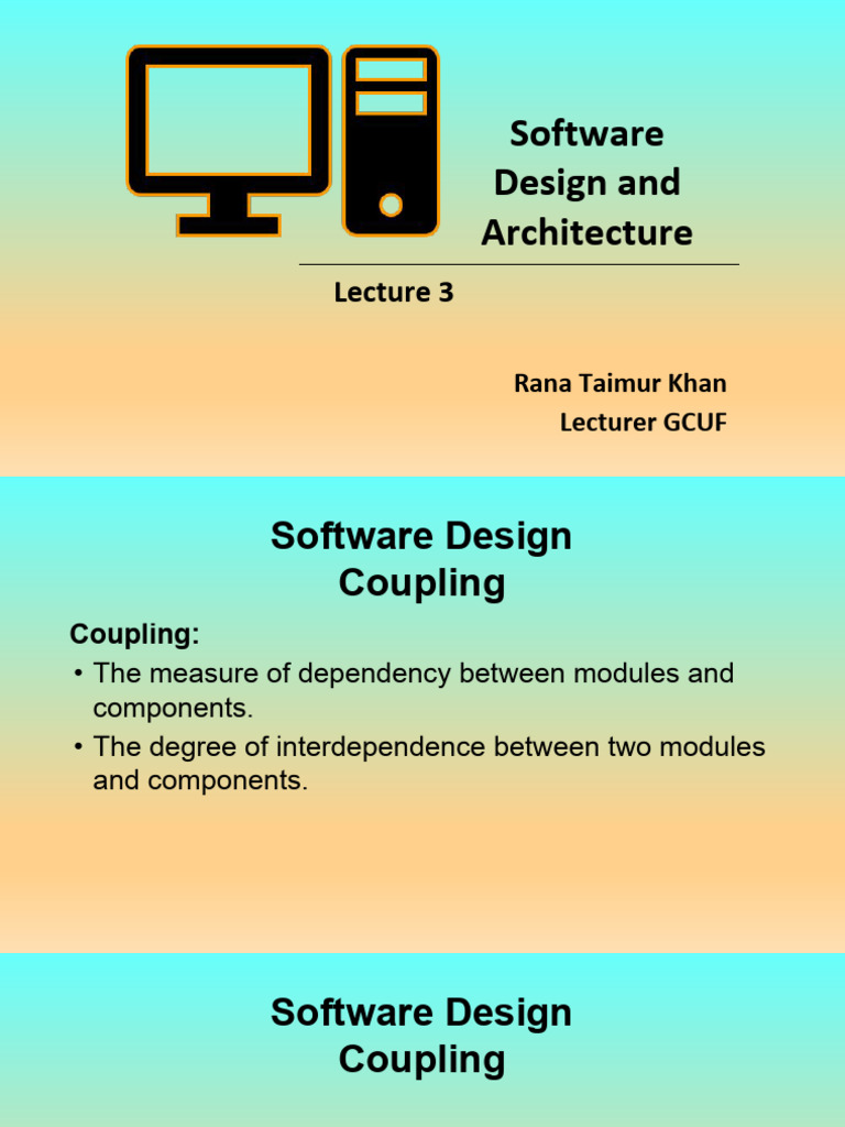 Understanding Software Coupling and Cohesion | PDF | Software | Modular ...